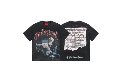 Godspeed T-Shirt Washed black 1079 01