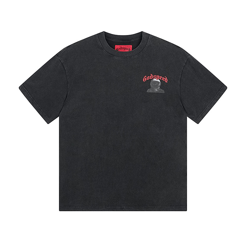 Godspeed T-Shirt Washed Black 1082