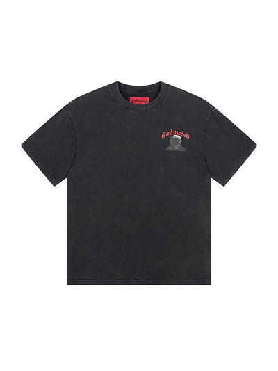Godspeed T-Shirt Washed Black 1082 02