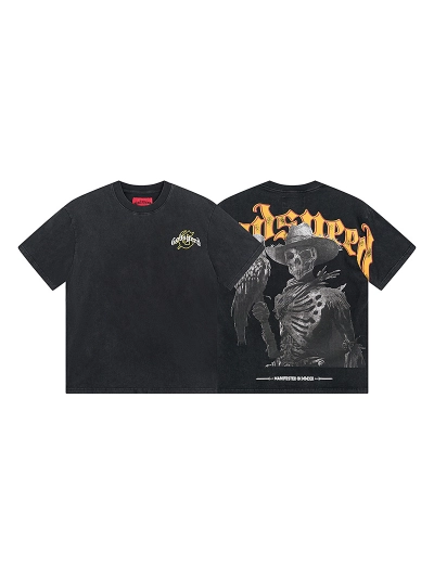 Godspeed T-Shirt Washed black 1091 01