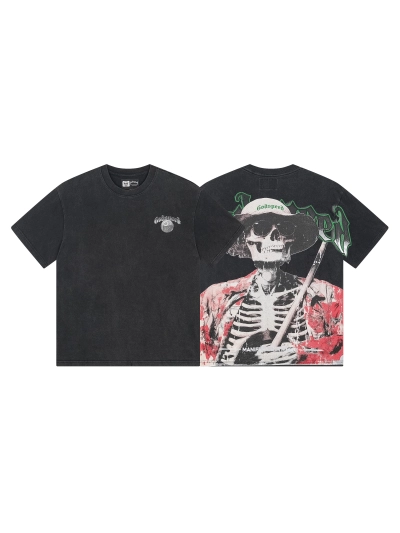 Godspeed T-Shirt Washed black 1093 01