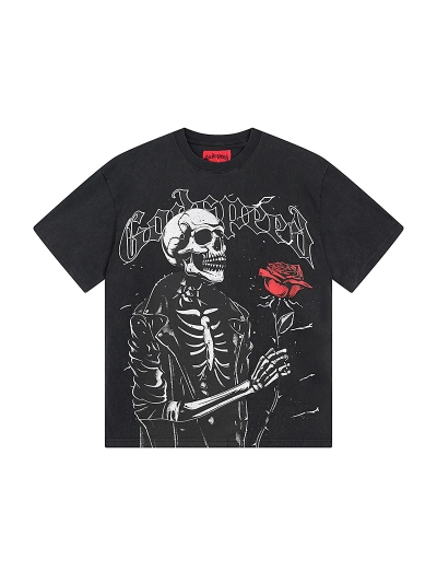 Godspeed T-Shirt Washed black 1095 02