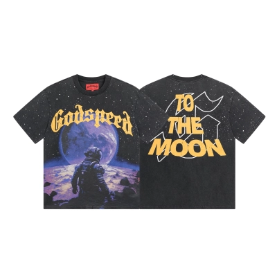 Godspeed T-Shirt Washed black 1090 01