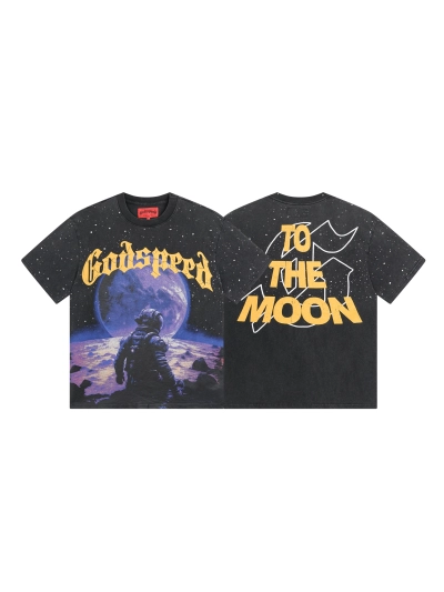 Godspeed T-Shirt Washed black 1090 01