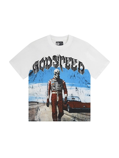 Godspeed T-Shirt Washed white 3087 02