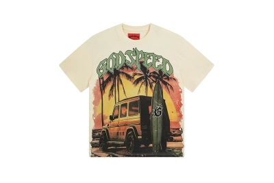 Godspeed T-Shirt Washed white 3108 02