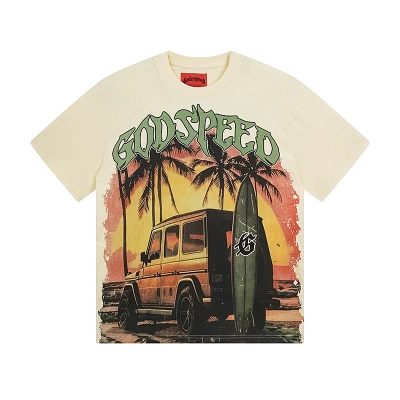 Godspeed T-Shirt Washed white 3108 02