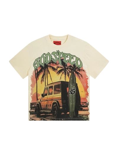 Godspeed T-Shirt Washed white 3108 02