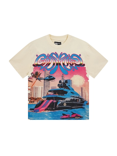 Godspeed T-Shirt Washed white 3109 02