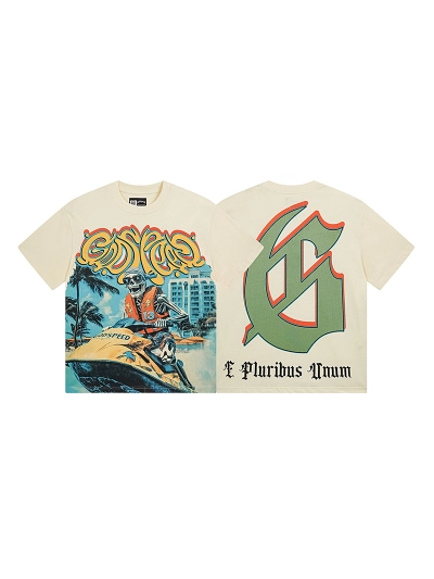 Godspeed T-Shirt Washed white 3111 01