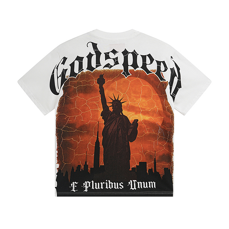 Godspeed T-Shirt Washed white apricot 3072