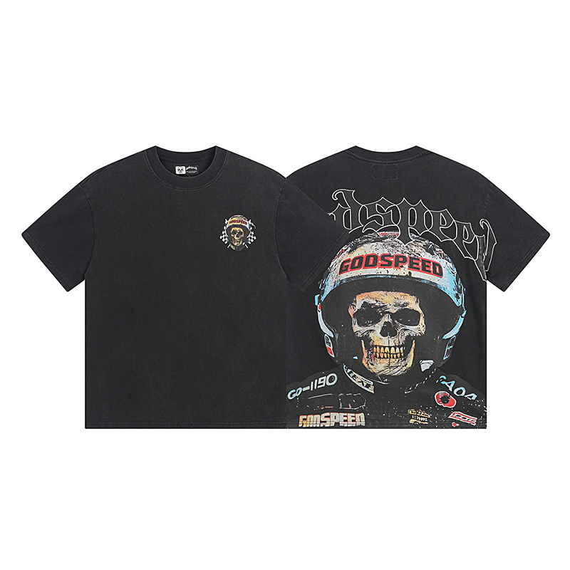 Godspeed T-Shirt Washed black 1076