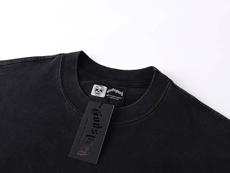 Godspeed T-Shirt Washed black 1076