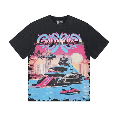 Godspeed T-Shirt Washed black 1109 02