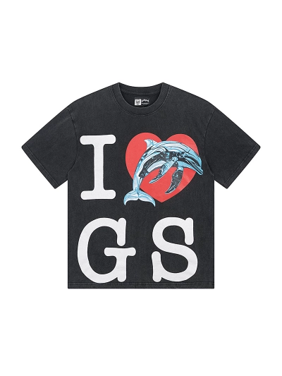 Godspeed T-Shirt Washed black 1112 02