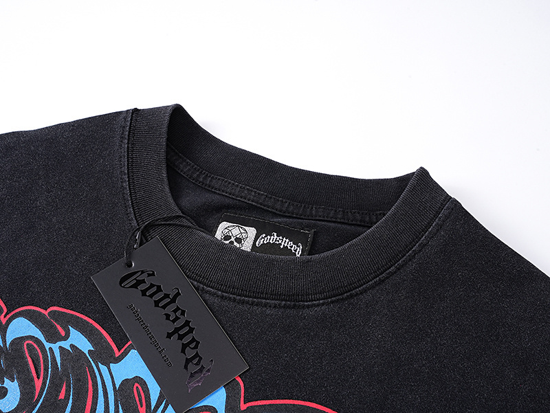 Godspeed T-Shirt Washed black 1113