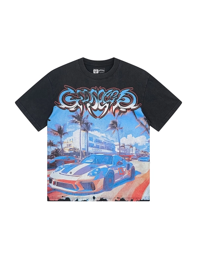 Godspeed T-Shirt Washed black 1113 02