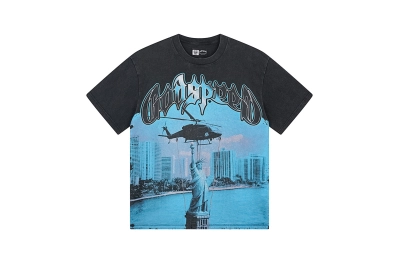 Godspeed T-Shirt Washed black 1116 02