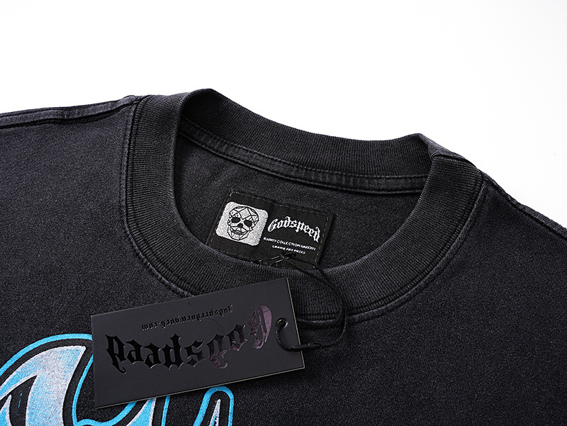Godspeed T-Shirt Washed black 1116