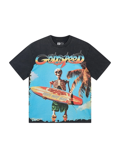 Godspeed T-Shirt Washed black 1117 02
