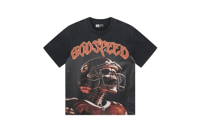 Godspeed T-Shirt Washed black 1122 02