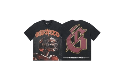 Godspeed T-Shirt Washed black 1122 01