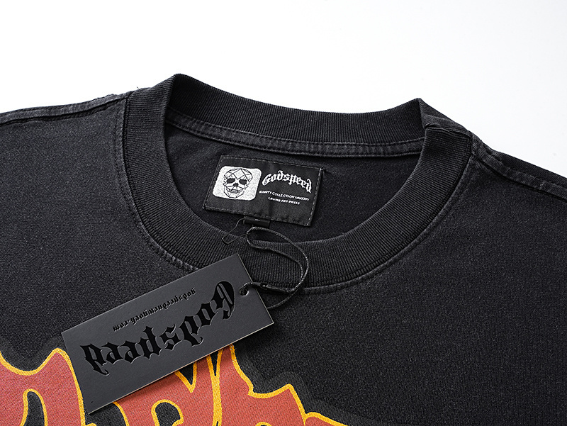 Godspeed T-Shirt Washed black 1122