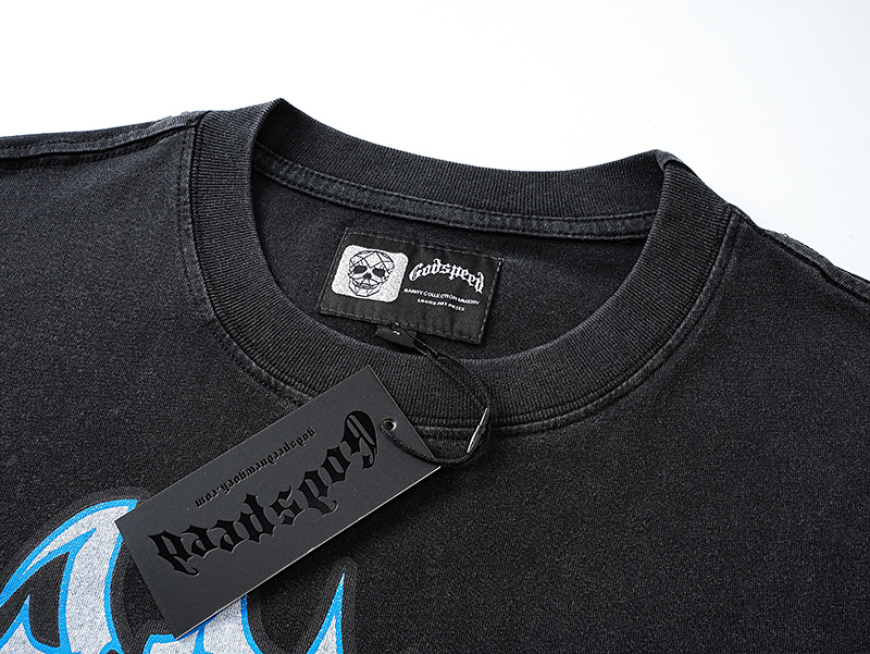 Godspeed T-Shirt Washed black 1123