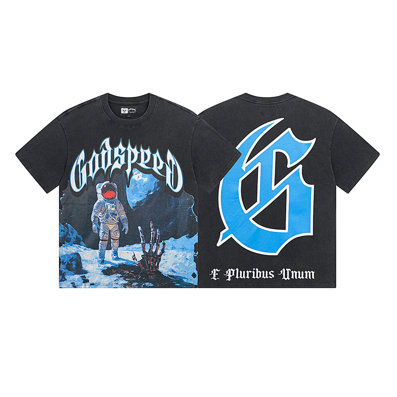 Godspeed T-Shirt Washed black 1123