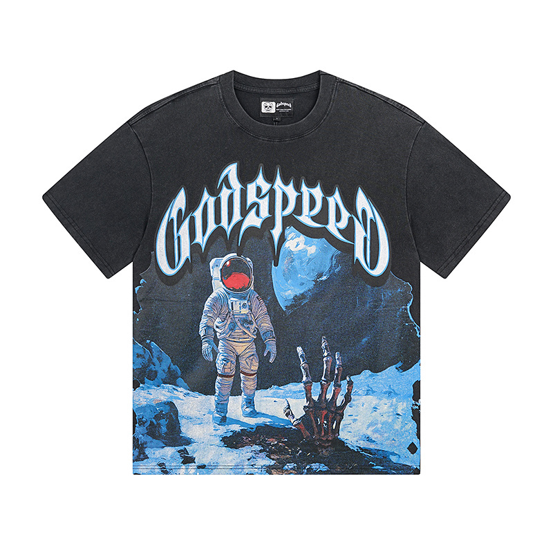 Godspeed T-Shirt Washed black 1123