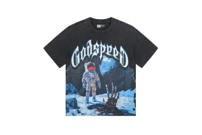 Godspeed T-Shirt Washed black 1123 02