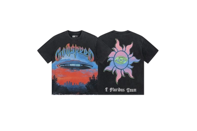 Godspeed T-Shirt Washed black 1125 02