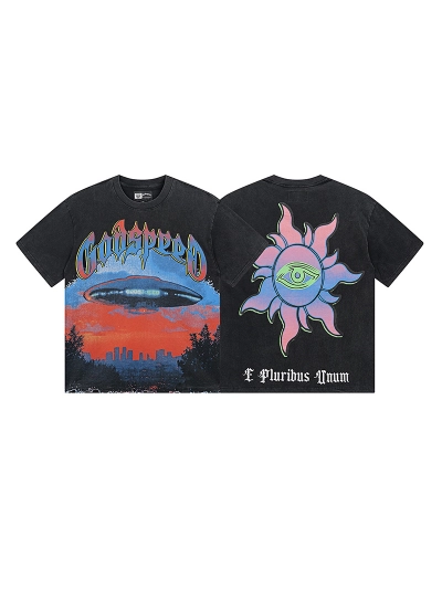 Godspeed T-Shirt Washed black 1125 02