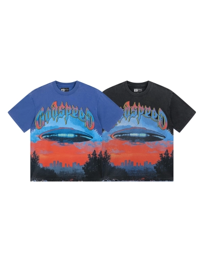 Godspeed T-Shirt Washed black 1125 01