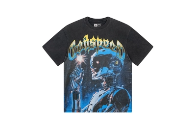 Godspeed T-Shirt Washed black 1126 02