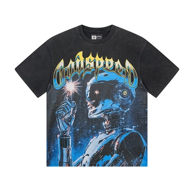 Godspeed T-Shirt Washed black 1126 02
