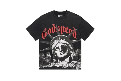 Godspeed T-Shirt Washed black 1127 02