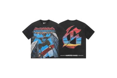 Godspeed T-Shirt Washed black 1128 01