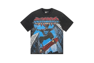 Godspeed T-Shirt Washed black 1128 02