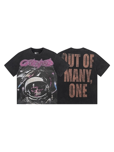 Godspeed T-Shirt Washed black 1130 01