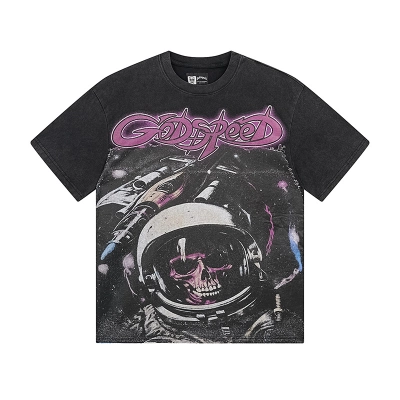 Godspeed T-Shirt Washed black 1130 02