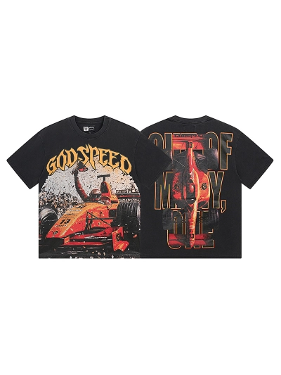 Godspeed T-Shirt Washed black 1131 01