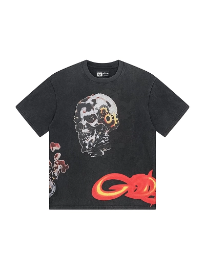 Godspeed T-Shirt Washed black 1132 02