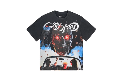 Godspeed T-Shirt Washed black 1135 02