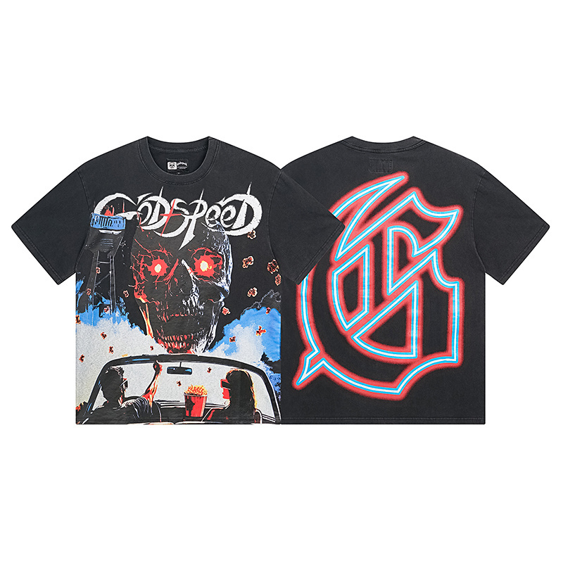 Godspeed T-Shirt Washed black 1135