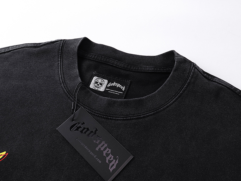 Godspeed T-Shirt Washed black 1136