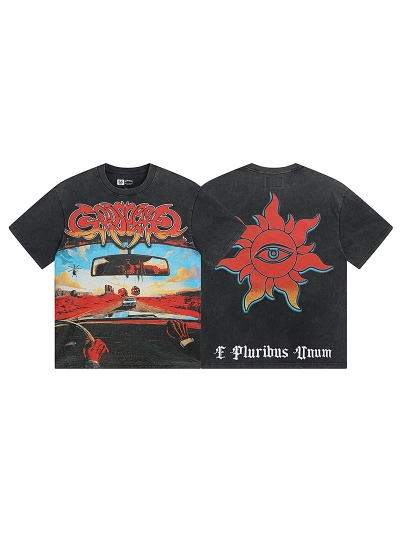 Godspeed T-Shirt Washed black 1137 01