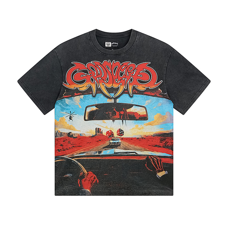 Godspeed T-Shirt Washed black 1137