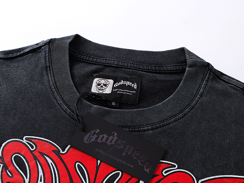 Godspeed T-Shirt Washed black 1137