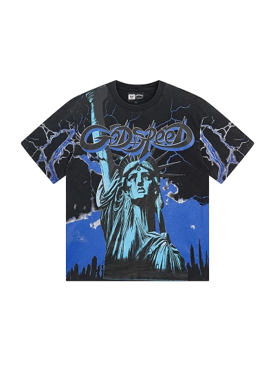 Godspeed T-Shirt Washed black 1150 02
